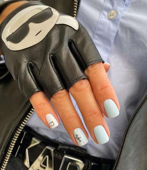 Manucure délicate pour ongles courts 2026: photos, nouveaux designs