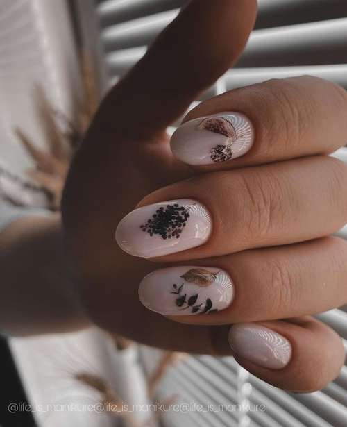 Manucure délicate pour ongles courts 2026: photos, nouveaux designs