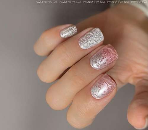 Manucure délicate pour ongles courts 2026: photos, nouveaux designs