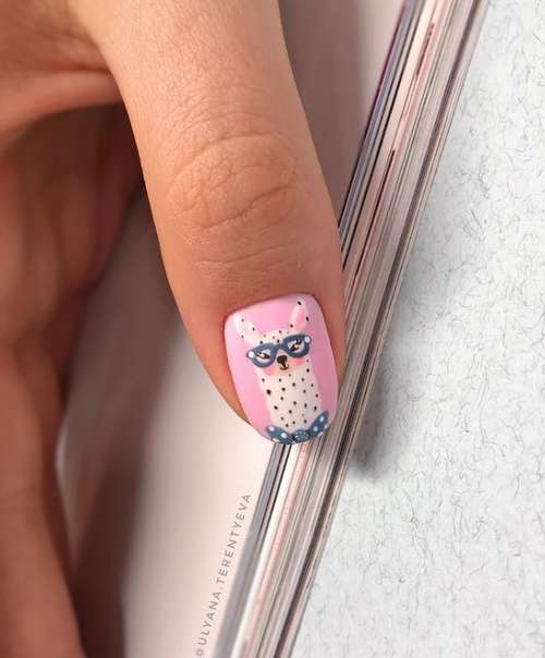 Manucure lilas 2026: belles nouveautés, photo avec design