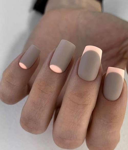 De nouvelles idées pour une veste colorée pour les ongles courts