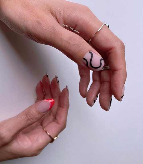 Français différent sur les mains