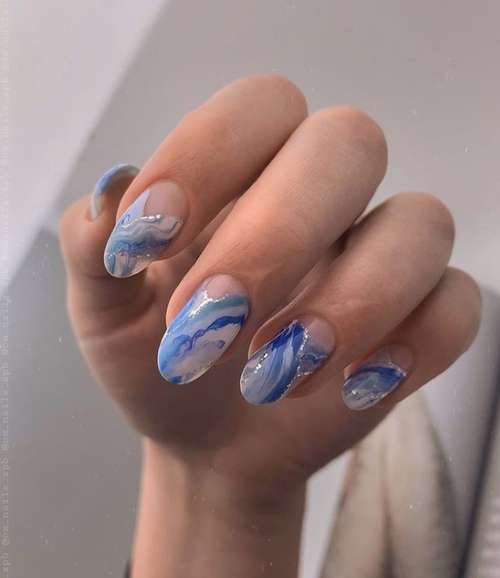 Manucure avec divorces 2026: conception d'ongles, actualité photo