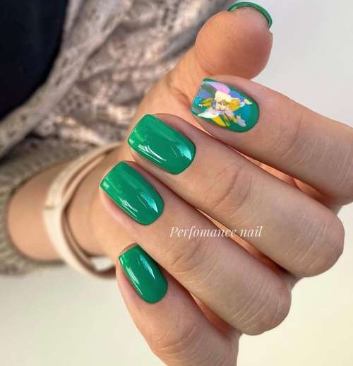 Manucure avec divorces 2026: conception d'ongles, actualité photo