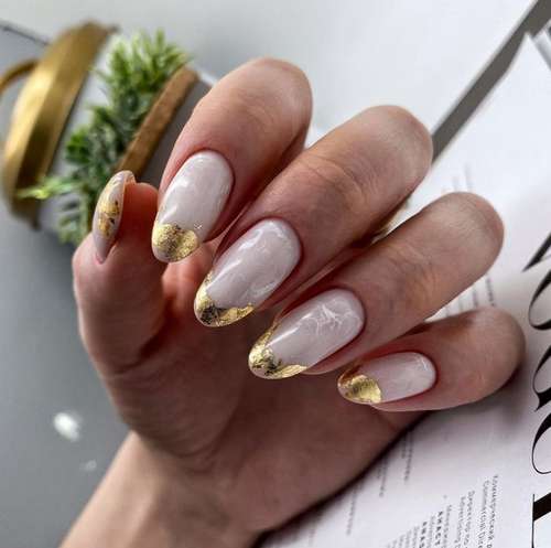 Manucure avec divorces 2026: conception d'ongles, actualité photo