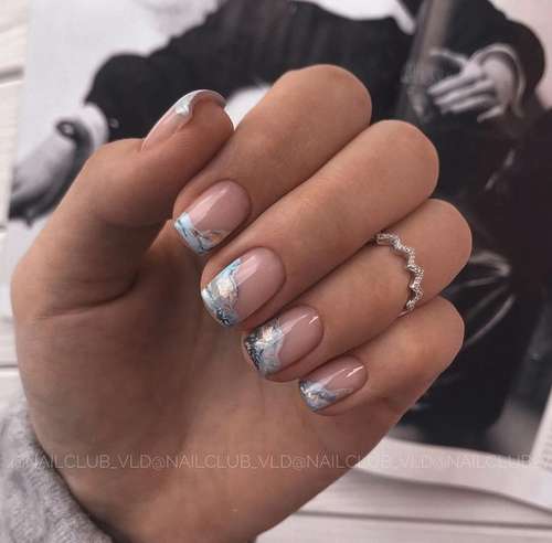 Divorces dans le style de la vague de la mer