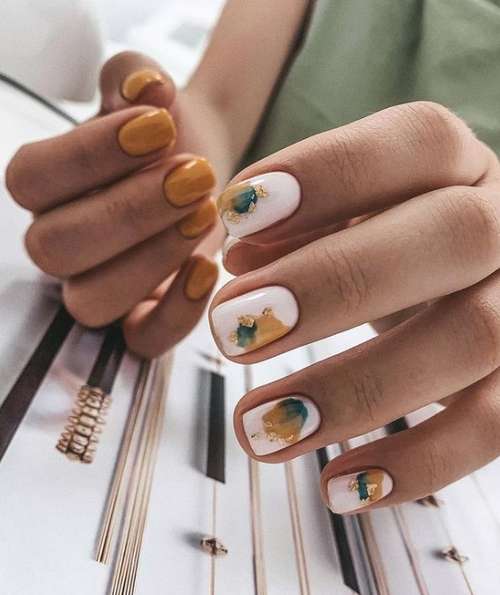 Manucure avec divorces 2026: conception d'ongles, actualité photo