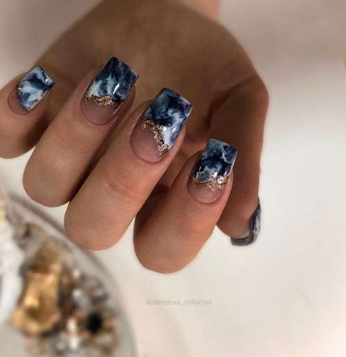 Manucure avec divorces 2026: conception d'ongles, actualité photo