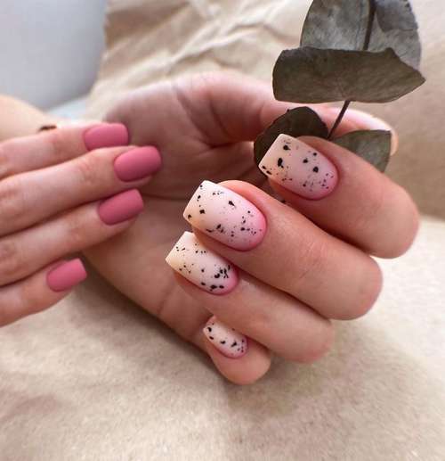 Manucure au lait pour ongles courts 2026: photo, design de mode