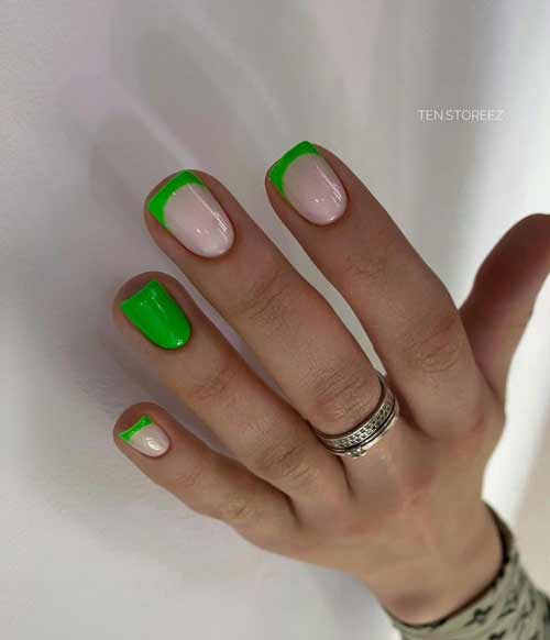 Vert français translucide