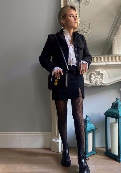 Jupes fendues à la mode: photos avec quoi porter, tendances 2026