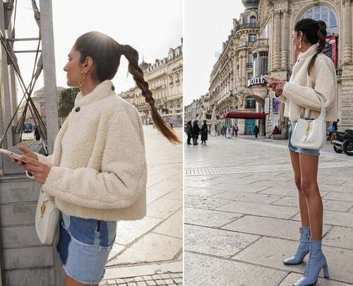 Jupes fendues à la mode: photos avec quoi porter, tendances 2026