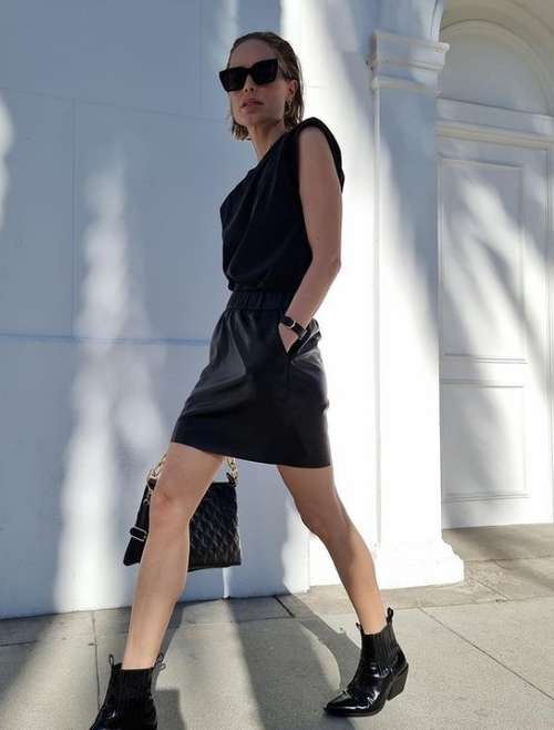 Jupes fendues à la mode: photos avec quoi porter, tendances 2026