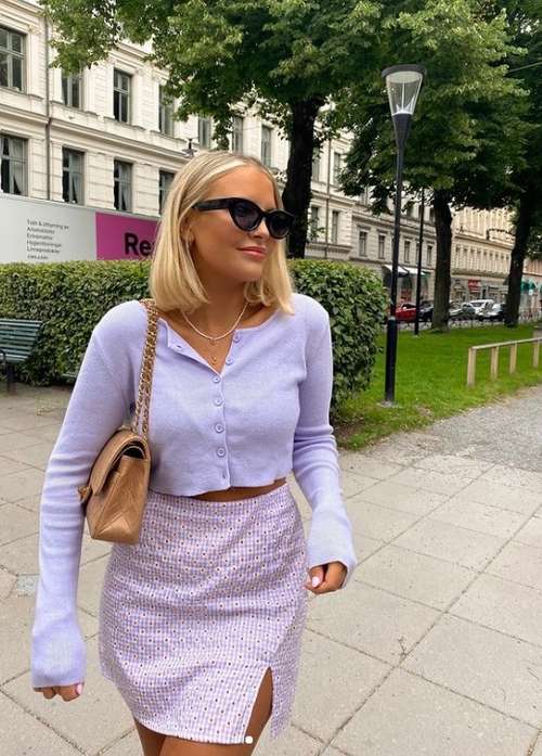 Jupes fendues à la mode: photos avec quoi porter, tendances 2026