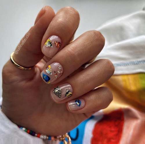 Manucure beige 2025-2026: nouveaux designs d'ongles