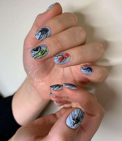 Manucure aux œufs de caille 2026: photos des idées les plus récentes