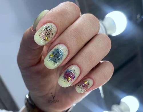 Manucure aux œufs de caille 2026: photos des idées les plus récentes