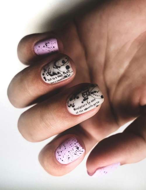 Manucure aux œufs de caille 2026: photos des idées les plus récentes