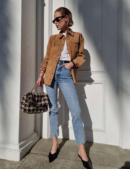 Jeans à la mode automne-hiver 2025-2026 : tendances, photos