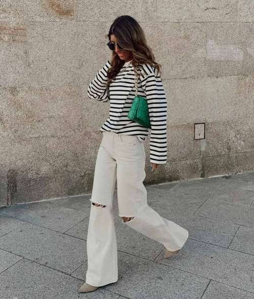 Jeans à la mode automne-hiver 2025-2026 : tendances, photos