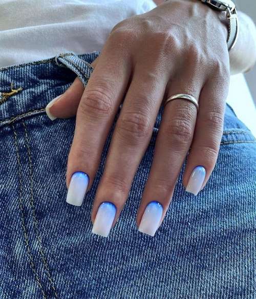 Manucure marine 2026: nouveaux designs d'ongles en mer, photos