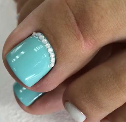 Pédicure verte 2025-2026 : photo, design tendance