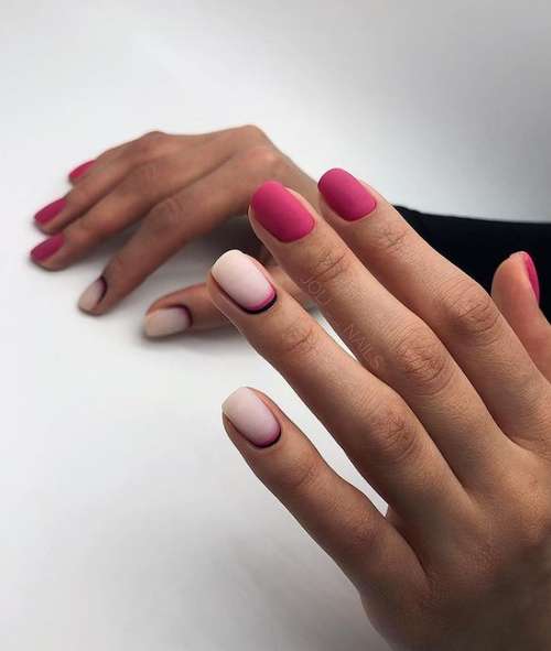 Manucure lunaire 2025-2026: photos, nouveaux designs d'ongles