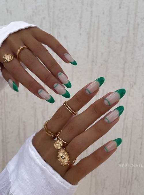 Manucure lunaire 2025-2026: photos, nouveaux designs d'ongles