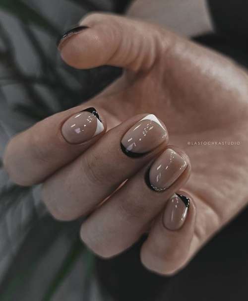 Manucure lunaire 2025-2026: photos, nouveaux designs d'ongles