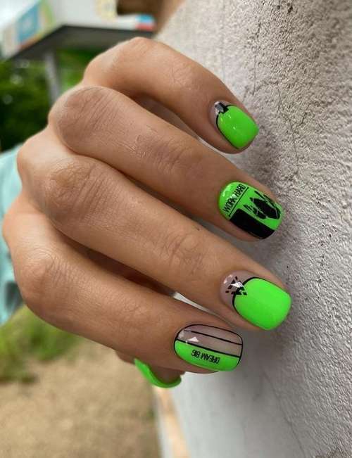 Manucure lunaire 2025-2026: photos, nouveaux designs d'ongles