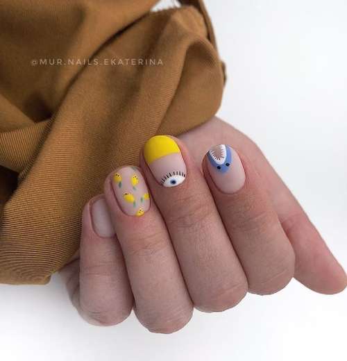 Manucure lunaire 2025-2026: photos, nouveaux designs d'ongles