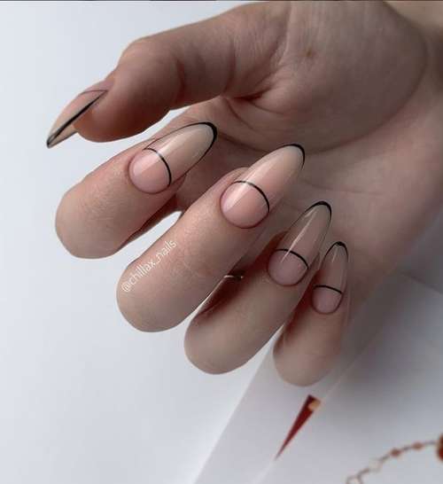 Manucure lunaire 2025-2026: photos, nouveaux designs d'ongles