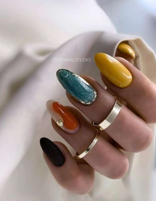 Différents designs d'ongles : une nouvelle tendance 2025-2026, photo