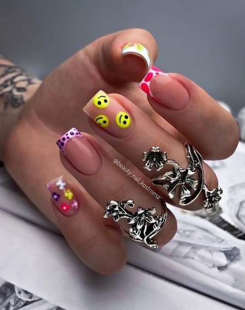 Concevoir des ongles de différents motifs