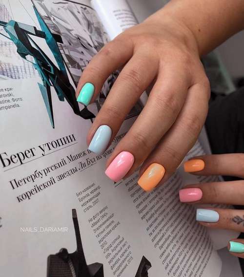 Différents designs d'ongles : une nouvelle tendance 2025-2026, photo
