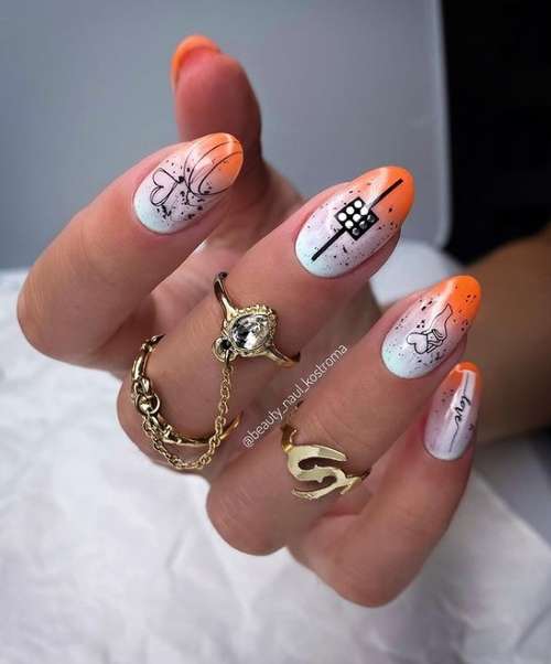 Différents designs d'ongles : une nouvelle tendance 2025-2026, photo