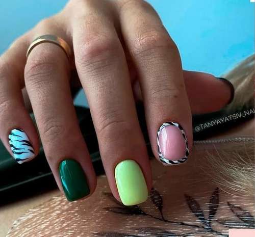 Différents designs d'ongles : une nouvelle tendance 2025-2026, photo