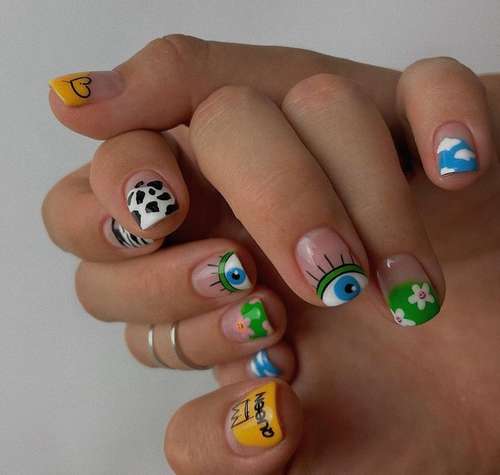 Différents designs d'ongles : une nouvelle tendance 2025-2026, photo