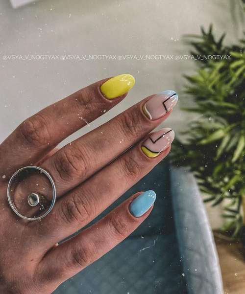 Différents designs d'ongles : une nouvelle tendance 2025-2026, photo