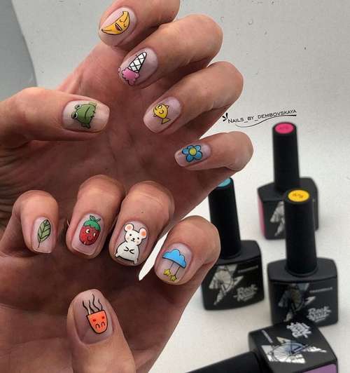 Différents designs d'ongles : une nouvelle tendance 2025-2026, photo