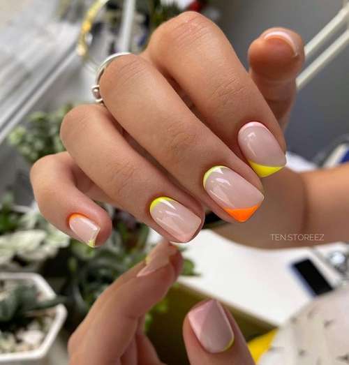 Veste inversée différentes couleurs