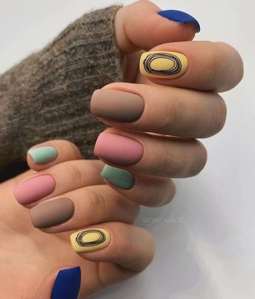 Différents designs d'ongles : une nouvelle tendance 2025-2026, photo