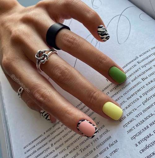 Manucure vert foncé 2025-2026: idées, design, photos