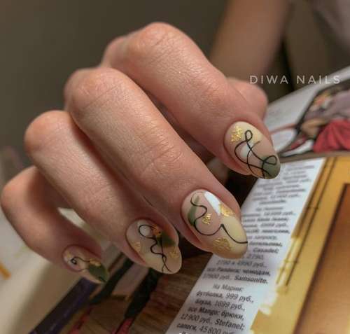 Manucure vert foncé 2025-2026: idées, design, photos