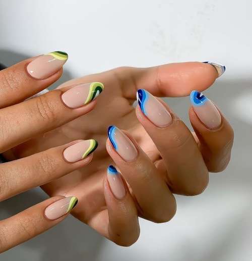 Manucure vert foncé 2025-2026: idées, design, photos