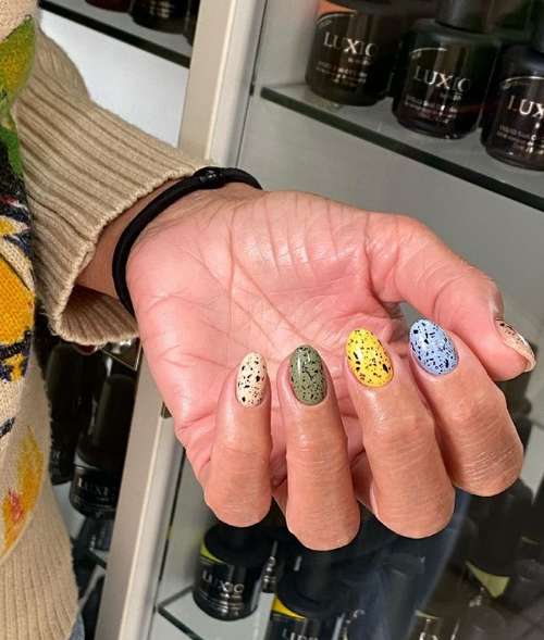 Manucure vert foncé 2025-2026: idées, design, photos