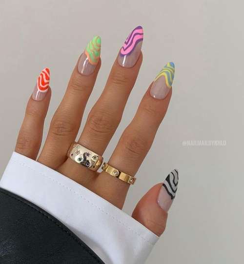 Manucure ultra tendance avec imprimé animal : nouveautés 2026, photos