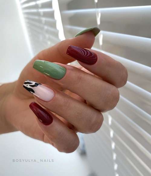 Manucure ultra tendance avec imprimé animal : nouveautés 2026, photos