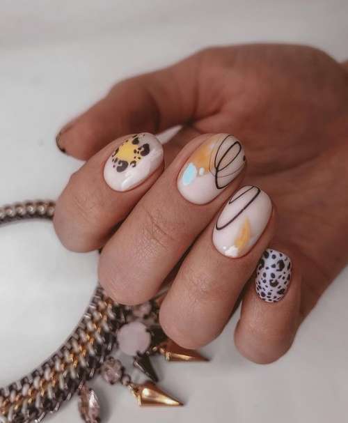 Manucure ultra tendance avec imprimé animal : nouveautés 2026, photos