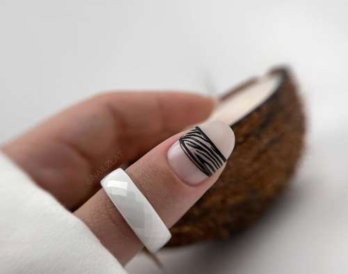 Manucure ultra tendance avec imprimé animal : nouveautés 2026, photos